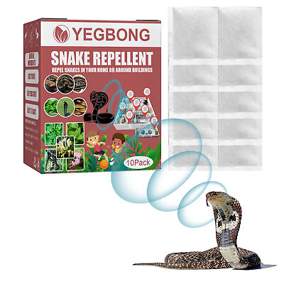 #ad 10 Pack Snake Away Repellent Snake Repellent for Repelling Outdoors Indoor $9.89