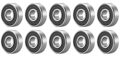 #ad 10pcs SR12 2RS Stainless Steel Sealed 3 4quot; x 1 5 8quot; x 7 16quot; inch Ball Bearings $75.99
