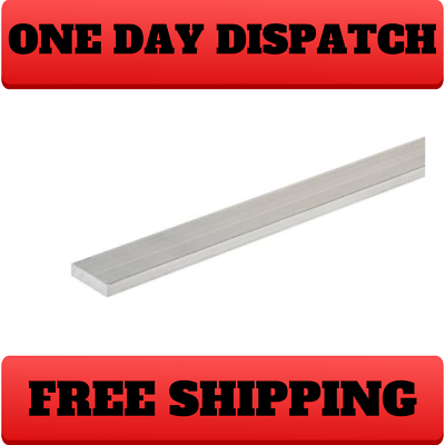 #ad 1 2 in. x 36 in. Aluminum Flat Bar Lightweight and Durable with 1 16 in. Thick $5.88