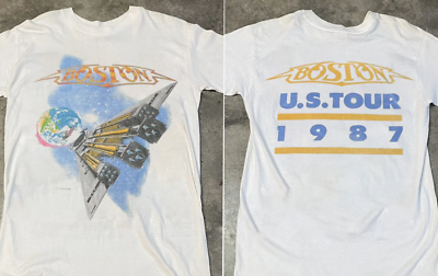 #ad Boston World Tour Concert 1987 T Shirt Anniversary Gift Double Sides S 5Xl $28.97