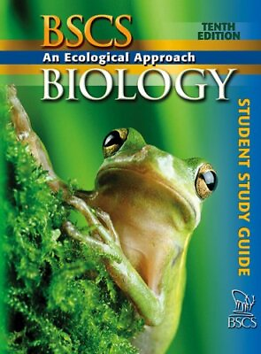 #ad BSCS BIOLOGY: AN ECOLOGICAL APPROACH STUDENT STUDY GUIDE By Biological Sciences $103.95