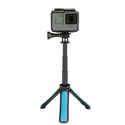 #ad Mini Desktop Tripod Selfie Stick Vlogging For Gopro Hero 11 10 9 8 7 6 5 4 OSMO $10.11