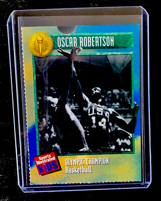 #ad OSCAR ROBERTSON RARE USA Milwaukee Bucks Sports Illustrated for Kids SI 1996 NM $15.00