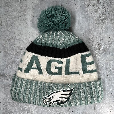 #ad Philadelphia Eagles Winter Hat Beanie New Era Cap Field Sideline $20.00