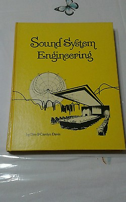 #ad Sound System Engineering Carolyn amp; Don Davis 1st 1st 19751st ed. 1st printing $159.38