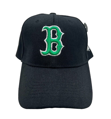 #ad BOSTON RED SOX ST PATRICKS DAY SHAMROCK HAT BLACK $12.99