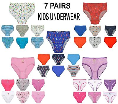 #ad Kids Briefs Underwear Girls Boys Childrens 7 Pack Knickers Undies Underpants $16.99