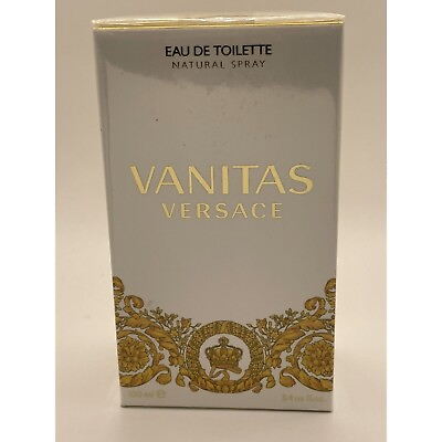 Versace VANITAS 100ml 3.4oz Eau De Toilette Spray For Women Sealed New Box $119.95