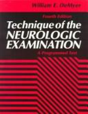 #ad Technique of the Neurologic Examination : A Programmed Text Willi $10.99