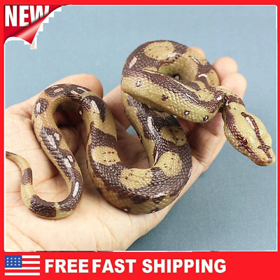 #ad Realistic Rubber Snake Lifelike Scary Fake Snake Party Prank Joke Prop Gift Xmas $3.99