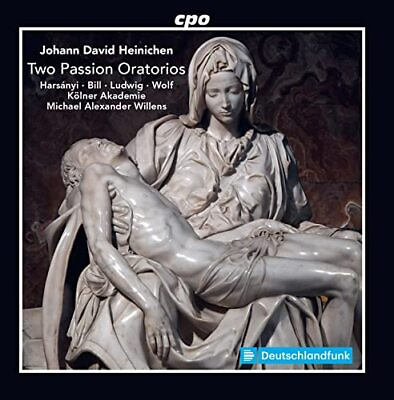 Johann David Heinichen Johann David Heinichen: Two Passion Oratorios CD Album $24.53