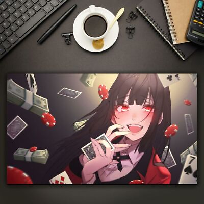 #ad Anime Kakegurui Yumeko Jabami Playmat mat CCG custom $32.99