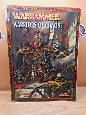 #ad WFB Warhammer Warriors Of Chaos Army Rule Book 7th Edition Games Workshop GW GBP 20.00