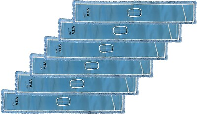 #ad 6 Pack of High Performance Microfiber Dust Mop Heads for Superior Dust Pick up $122.58