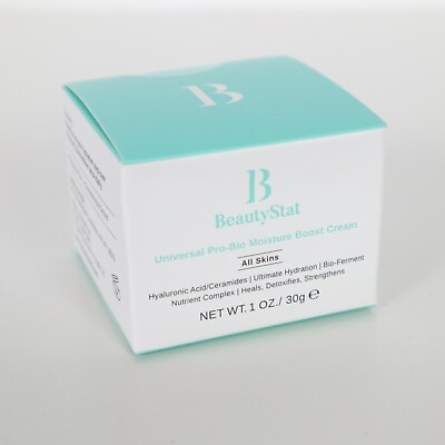 #ad Beauty Stat Universal Pro Bio Moisture Boost Cream 1oz 30ml NEW Sealed $50 $24.90