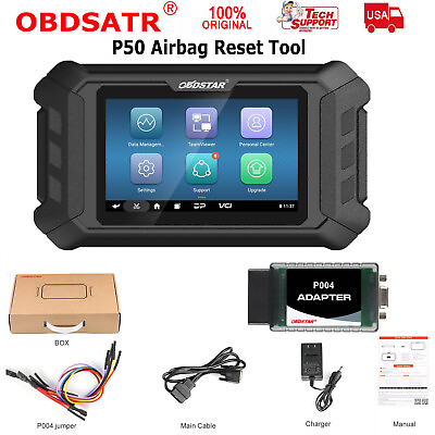 OBDSTAR P50 Intelligent SRS Reset Tool for 11200 E.CU Part No. amp; 81 Car Brands $549.00