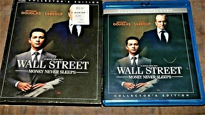 #ad Wall Street: Money never sleeps Blu Ray Digital Copy W Slipcover LIKE NEW $3.99