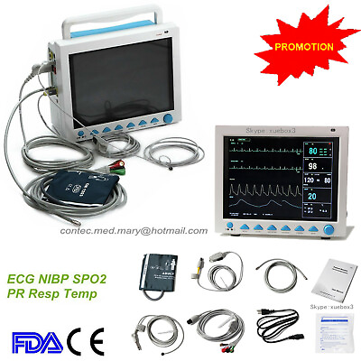 CONTEC multi language CMS8000 Portable ICU Patient Monitor 6 parameter CEamp;FDA US $599.00