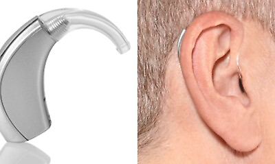 #ad 1xStarkey Model S2 Behind The Ear BTE Digital Hearing Aid Moderate To Severe $274.99