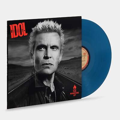 Billy Idol The Roadside EP Blue Vinyl Record $16.00