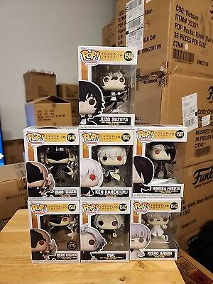 Funko Pop Tokyo Ghoul:Re S3 Complete Set of 7 with Hinami Fueguchi CHASE MINT #ad $89.99