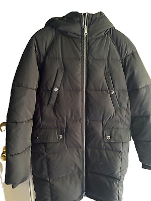 American Eagle Outfitters Men#x27;s AEO Hooded Heavy Puffer Jacket Coat Back S Coat $56.70