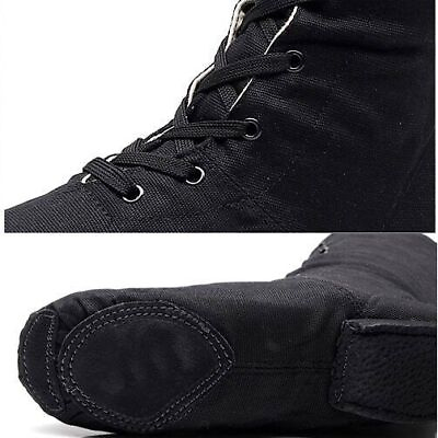 #ad Canvas High Dance Boots for Dance Studios Lace up Jazz Street Dance Boot $40.27