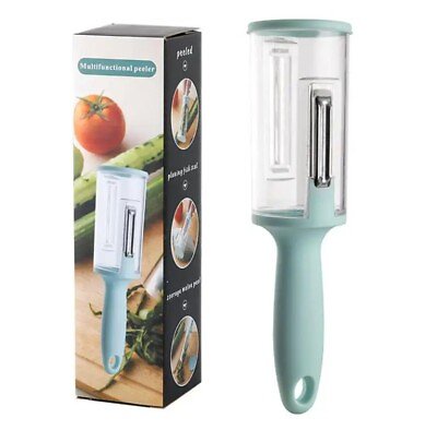 #ad All in One Peeler for Fruit Vegetables amp; Fish Scales Steel Blade Ergo Grip $7.60