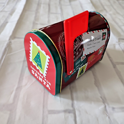#ad Metallic Storage Christmas Gift Box Mini MAilBox Letter Decoration xmas 5x3quot; $13.99