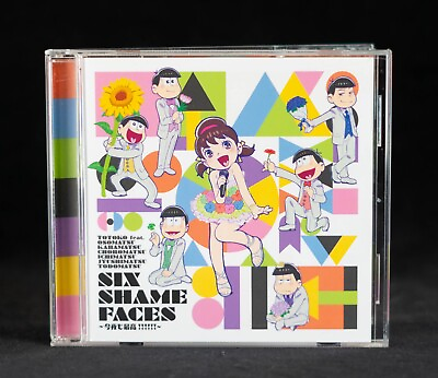 #ad SIX SHAME FACES KONYA MO SAIKO Osomatsu Japan Anime CD EYCA 10868 $15.00