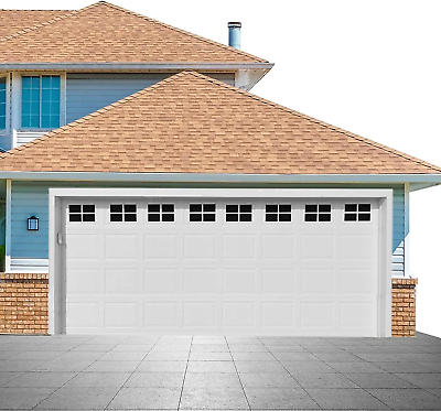 #ad 32 Sheets LAGALO Garage Door Windows Inserts Hardware Faux Magnetic Panels Kit $27.79