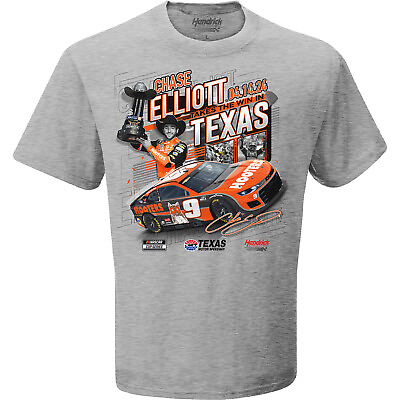 #ad Chase Elliott 2024 Texas Hooters Race Win T Shirt $26.95