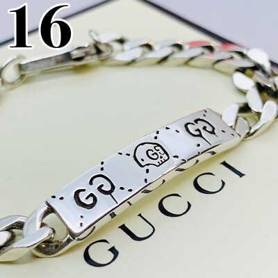 Gucci Ghost Bracelet size 16cm Silver 925 Approximately 6.30 inches $204.00