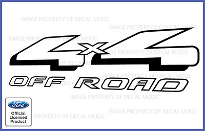 #ad Set of 2 1997 2008 Ford F150 4x4 Off Road Vinyl Decals Truck Bed Side Stickers $22.96