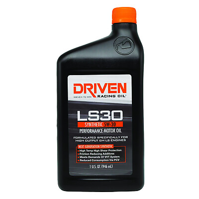 #ad #ad Driven Motor Oil LS30 Racing Oil High Zinc 5W30 Full Synthetic 1 qt $25.89