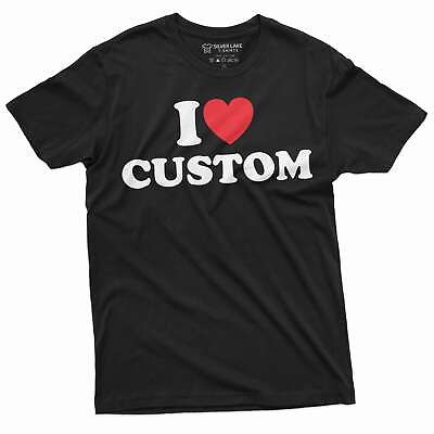#ad Valentine#x27;s day Shirt Personalized Gifts I Love Custom Shirt Customization Gifts $18.26