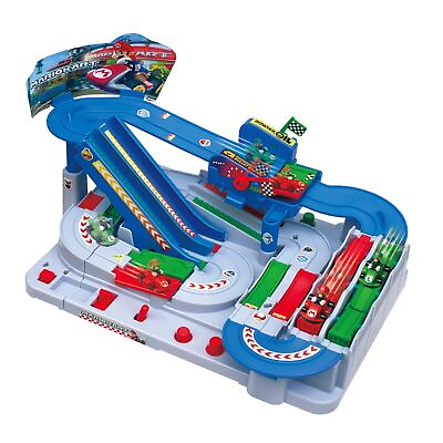 #ad Mario Kart™ Racing Deluxe Vehicle Obstacle Course with Mario and Luigi Kart ... $73.23