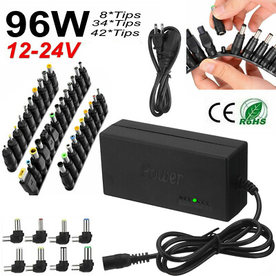#ad 96W Universal Power Supply Charger for Laptop amp; Notebook AC To DC 12 24V Power $24.99