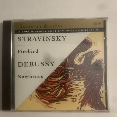 #ad Stravinsky Firebird Debiasey Nocturnes CD 1994 TESTED WORKS $3.99
