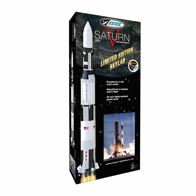 #ad New Estes Flying Model Rocket Kit Saturn V Skylab EST1973 Skill Level 5 $109.95