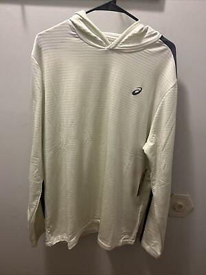 #ad asics mens hooded sweatshirt Size XL New With Tags Great Quality $50msrp $24.99