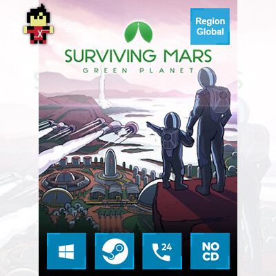 #ad Surviving Mars Green Planet DLC for PC Game Steam Key Region Free $6.31