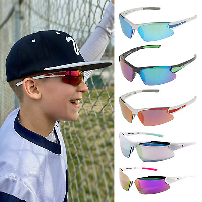 RAWLINGS Youth Sports Baseball Sunglasses Durable 100% UV Poly Shielded Lens $24.99