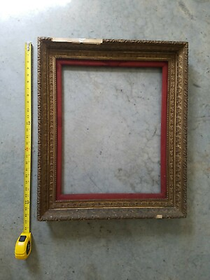 #ad American 19th Century Frame 16 X 20 Opening $250.00