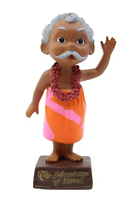 #ad #ad Hawaiian Hula Uncle Menehune Mini Dashboard Doll Lei Aloha Clothes 4quot; Doll $11.76