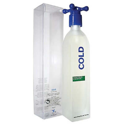 COLD by United Colors of Benetton 3.3 3.4 oz Men edt Cologne New in Box $13.18