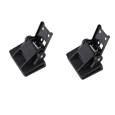 #ad 2PCS Turntable Parts Black Dust Cover Hinge See description For list New $22.75