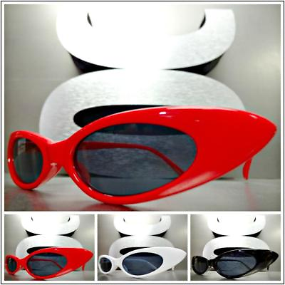 #ad EXAGGERATED VINTAGE 50s RETRO Style SUNGLASSES Small Thin Fashion Frame 3 Colors $12.99