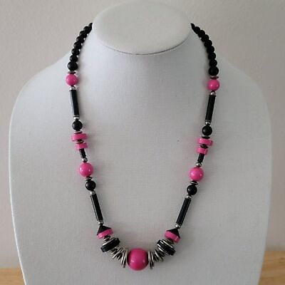 #ad Bead Necklace $15.00