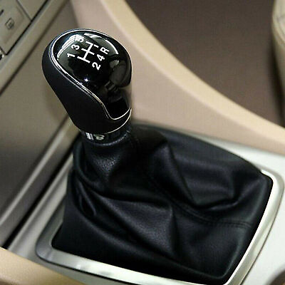 Fit For Ford Focus MK2 2005 2008 5 Speed Gear Shift Knob with Gaiter Boot Black $16.06